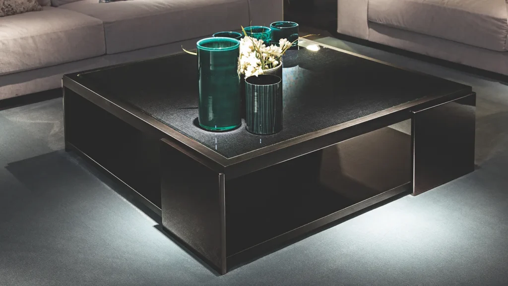 b&m -square coffee table - 2